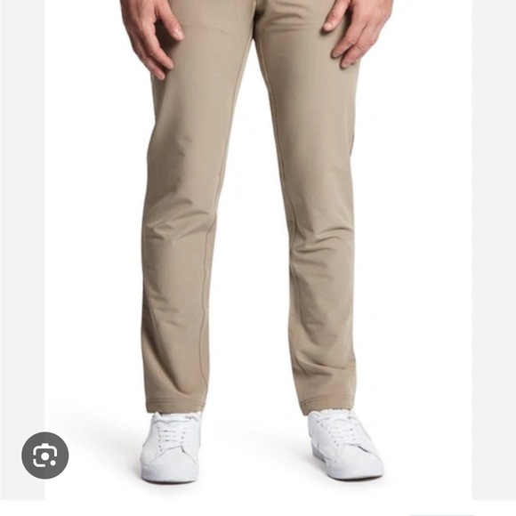 Public Rec Men's WorkDay Pants NWT In Sand 34*32 - Picture 1 of 4